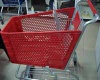 plastic shopping cart