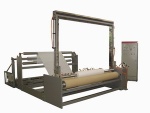 Nonwoven slitting and rewinding machine nonwoven cutting and rolling machine