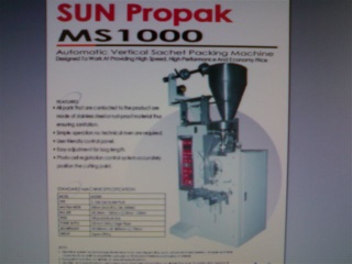 Sachet Pack Packing Machine