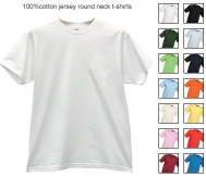 Round neck short sleeve T-shirts