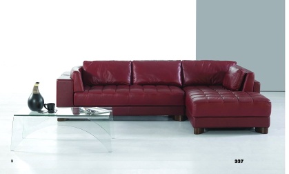 leather sofa