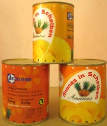 Canned pineapple