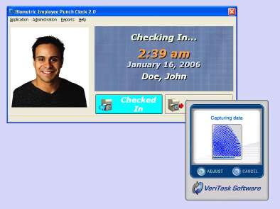 Biometric Employee Punch Clock 2.0