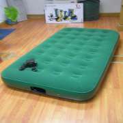 FLOCKED AIR BED