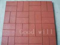 Rubber tile