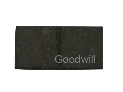 Rubber paver tile