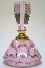 crystal perfume bottle