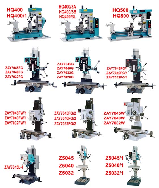 Multi-purpose Lathe/Drilling(milling) Machine