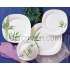 20pcs square dinner set