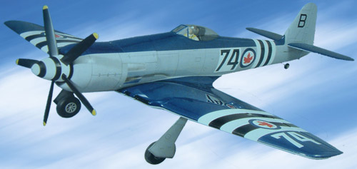 Hawker Sea Fury fighter-bomber