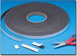 Rubber magnet strip(self-adhesive laminated)