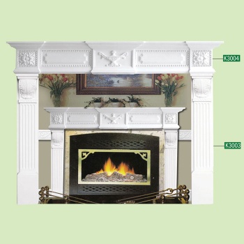 PU fireplance mantel