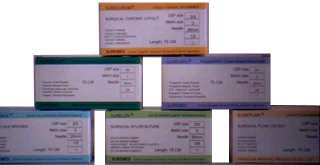 SURGICAL GUT, SILK, NYLON, POLYESTER, PROLENE, PGA and surgical needles.