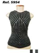 Blouse sleeveless stone washed - Knitwear