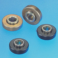 Aluminum Door Round Block - Slide Bearings