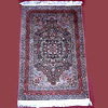 Hand-Woven Pure Silk Carpet