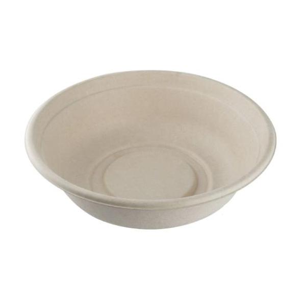 CR32 Compostable Natural Pulp & Bagasse Bowl!!salesprice