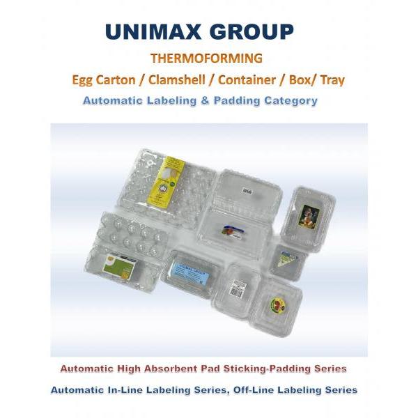 Thermoforming Labeling & Padding Series - Thermoforming Clamshell & Egg Carton Category (141)