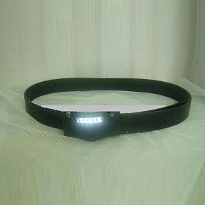 LEATHER  BELT  OF   LED LIGHT