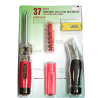 Torch Knife, Screwdriver & Socket Kit