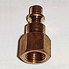 100PCS 1/4" NPT Female Plug, in A JAR.